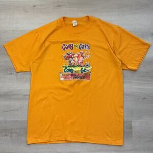 Vintage 80s Tee Shirt Gulf Coast Sportswear XXL Dad joke Shirt